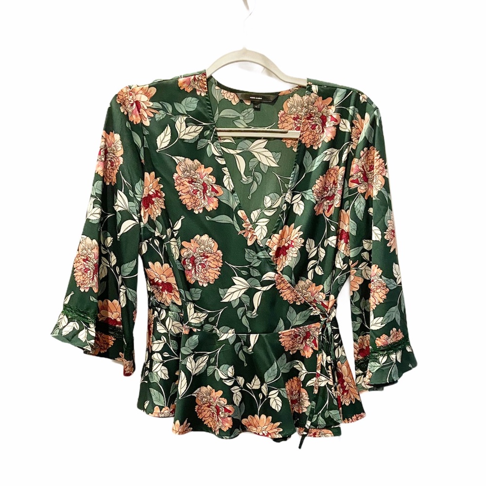 Vero Moda | Floral wrap blouse | Size L
